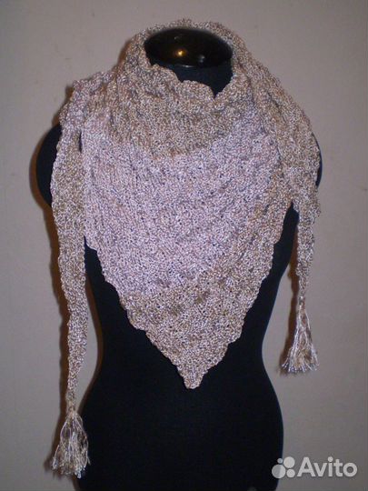 Бактус (вязаный платок)