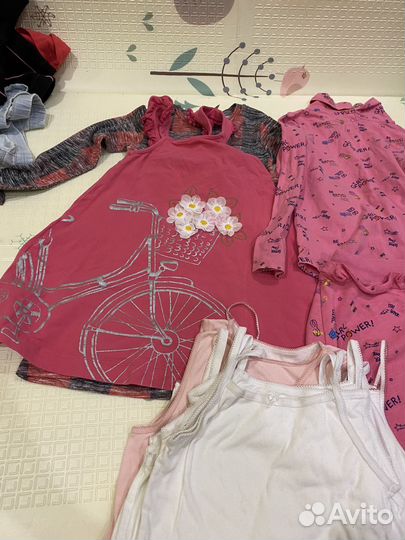 Вещи пакетом для девочки 122