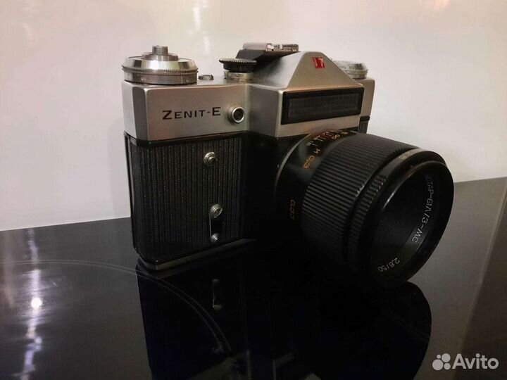 Плёночный фотоаппарат Зенит + доп объектив