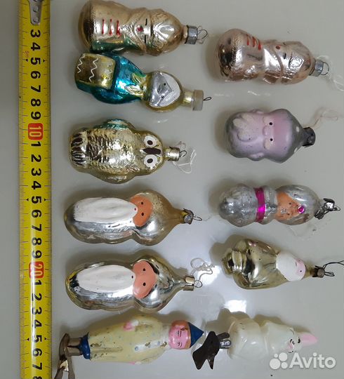 Елочные игрушки СССР