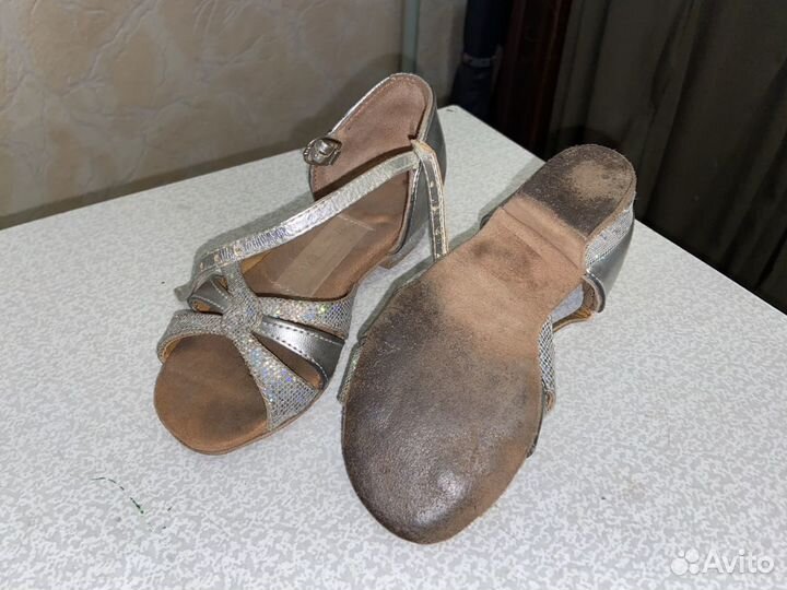 Туфли для бальных танцев детские