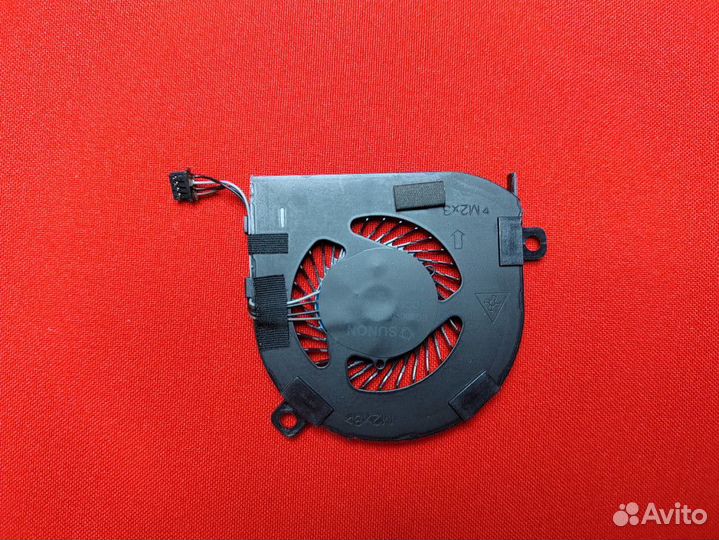 077411 Вентилятор (кулер) для ноутбука Dell Latitu