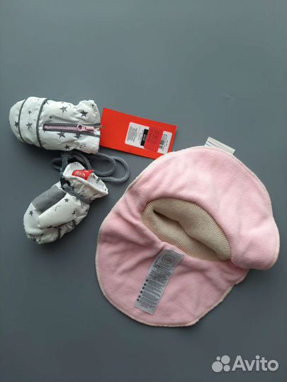 Варежки+манишка 56 68