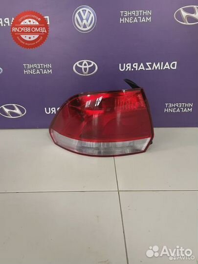 Фонарь задний volkswagen polo (10-15) левый