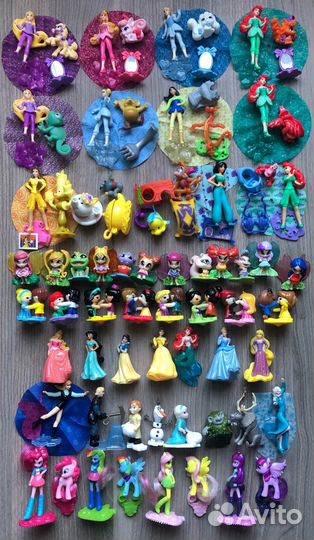 Новые коллекции киндер-сюрприз принцессы, винкс