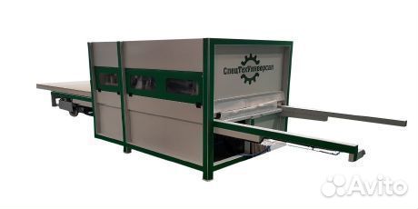 Щеточно-шлифовальный рельефно- шлифовальный станок