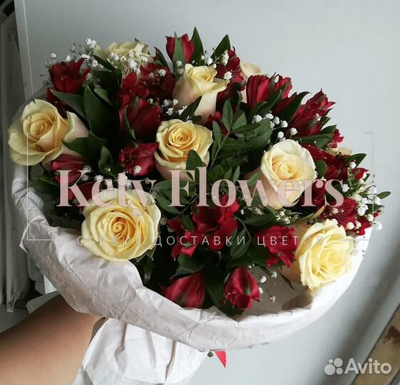 51 Роза, Букеты Цветы