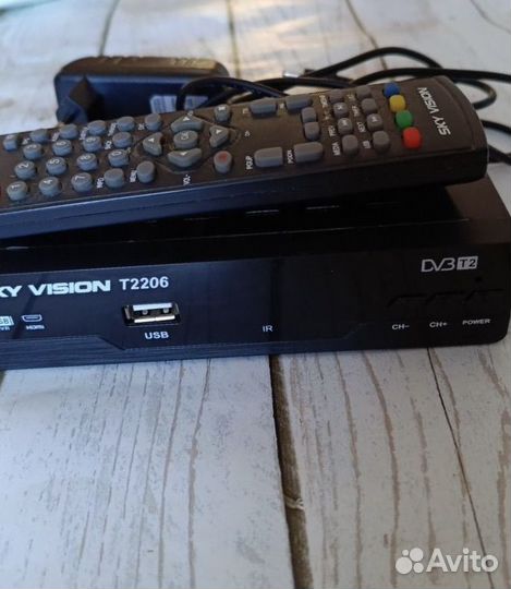 Новый тв ресивер Sky Vision T2206