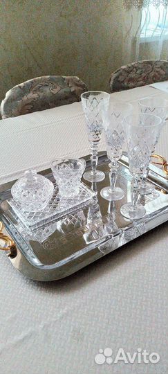 Хрустальные фужеры