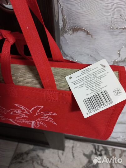 Циновка сумка или коврик для отдыха новый