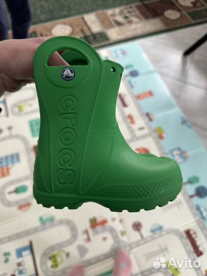 Резиновые сапоги crocs c6