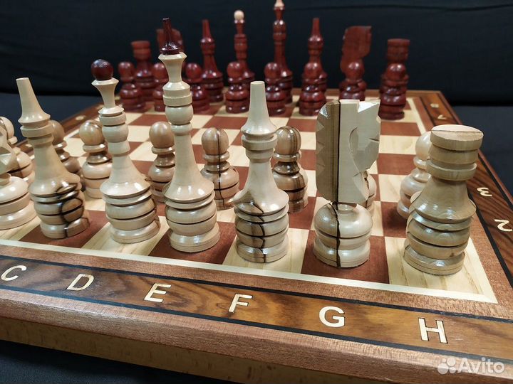 Шахматы клен красное дерево