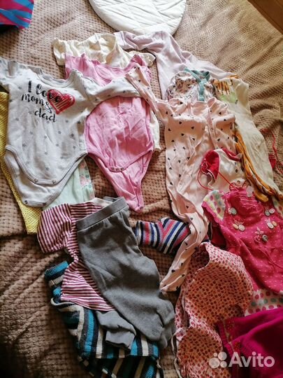 Отдам вещи на девочку. Размер от 74