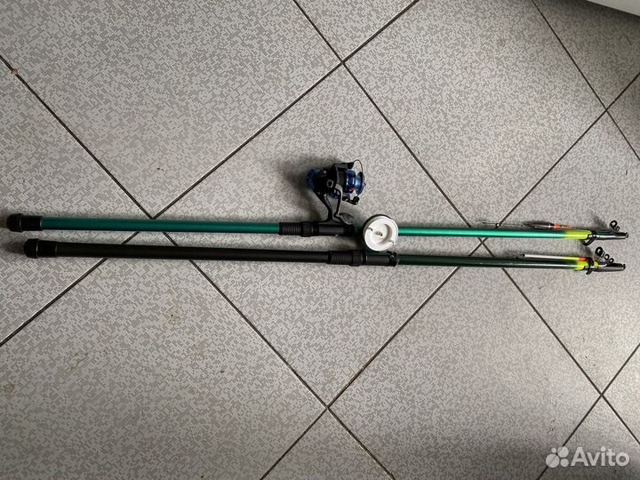 Новые удочки в сборе