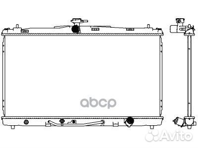 Радиатор toyota camry 11- 34618540 Sakura