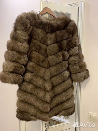 Шуба из песца