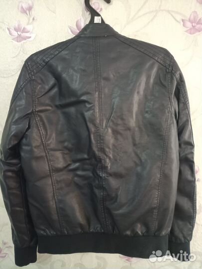 Кожаная куртка мужская Твое