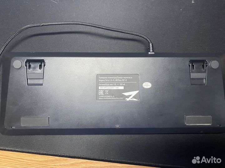 Игровая клавиатура Zet Blade Pro Kalih RED