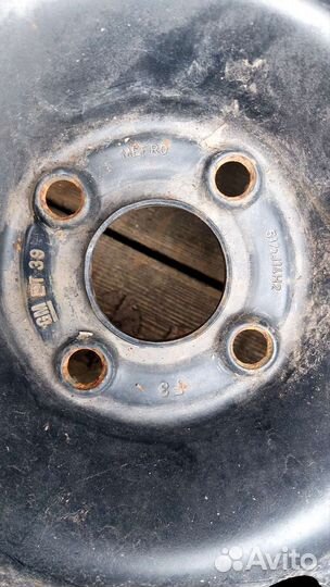 Диски штампованые 3 шт.R14-4-100-5.5J-ET39.Ст.56.6