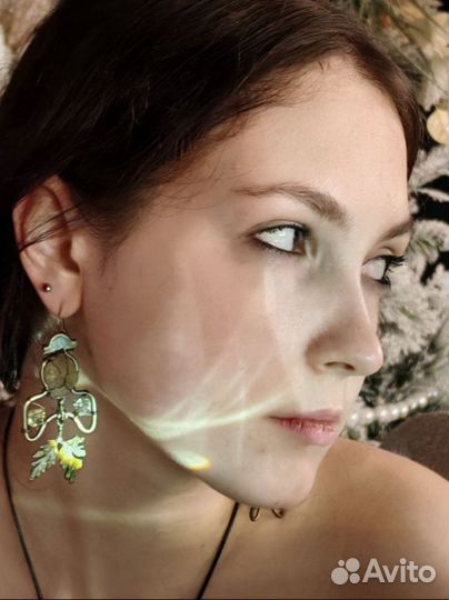 Авторские серьги