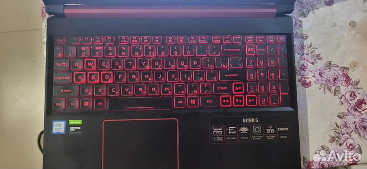 Игровой ноутбук acer nitro 5