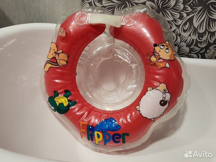 Ванночка для купания новорождённого и круг