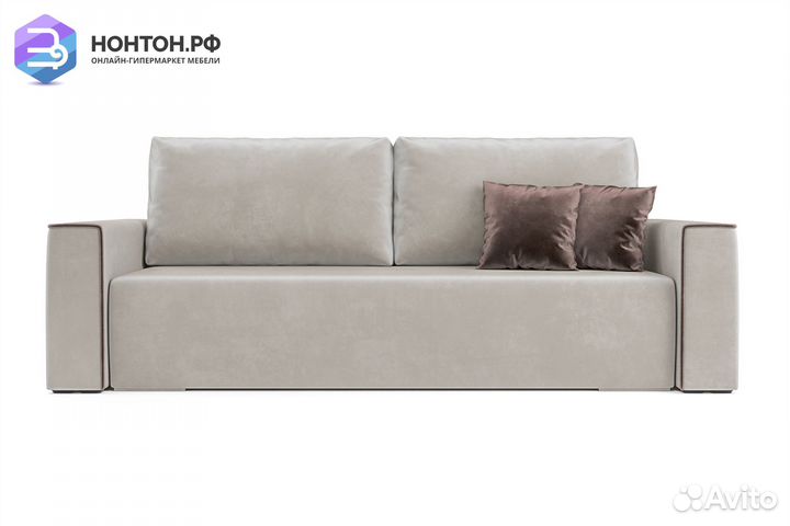 Диван еврокнижка Манхэттен бежевый