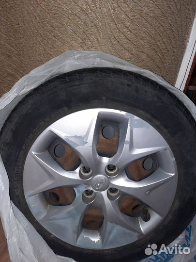 Колеса r 15 от Hyundai Solaris