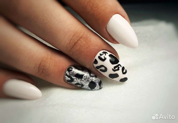 Маникюр с укреплением гелем за час