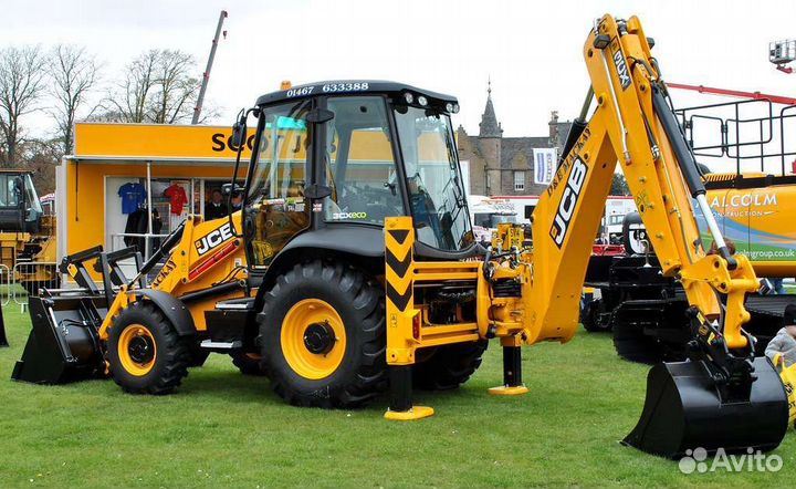 Аренда погрузчик экскаватор JCB 3CX