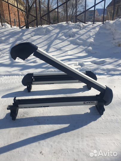 Крепления на крышу для перевозки сноуборда, лыж