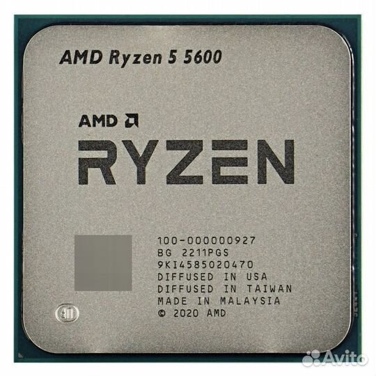 Процессоры Ryzen AM4 1600/3600/5600X/5700X