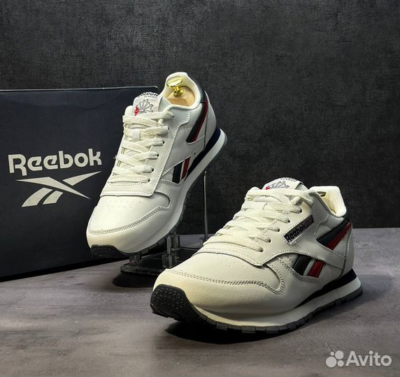 Кроссовки мужские reebok classic leather