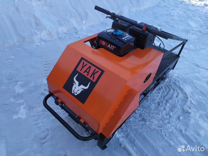 Мотобуксировщик, мотособака YAK 17 л.с