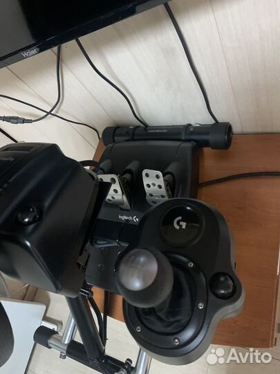 Руль logitech driving force g920