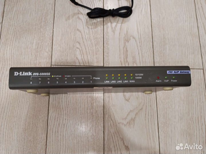 VoiceIP-шлюз D-link DVG-5008SG