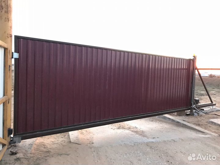 Откатные Ворота Сдвижные 6м