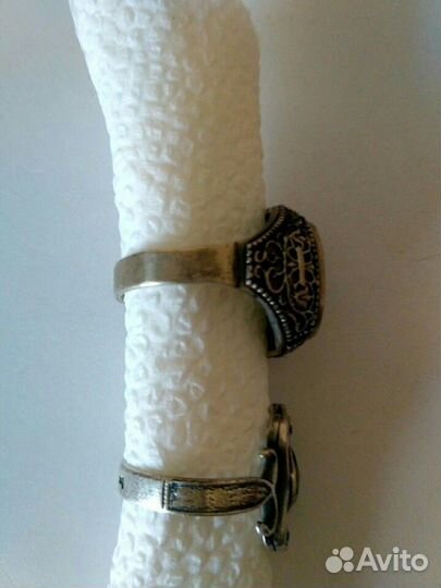 Кольца серебрянные