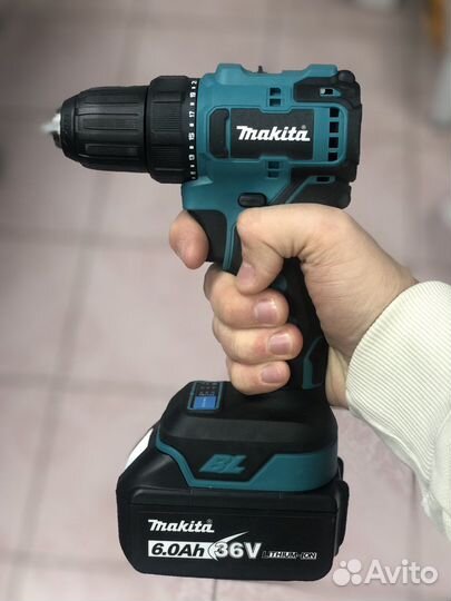 Шуруповерт безщеточный makita 36в