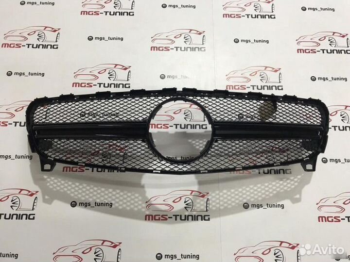 Решетка Mercedes A-class w176 AMG 45 Black