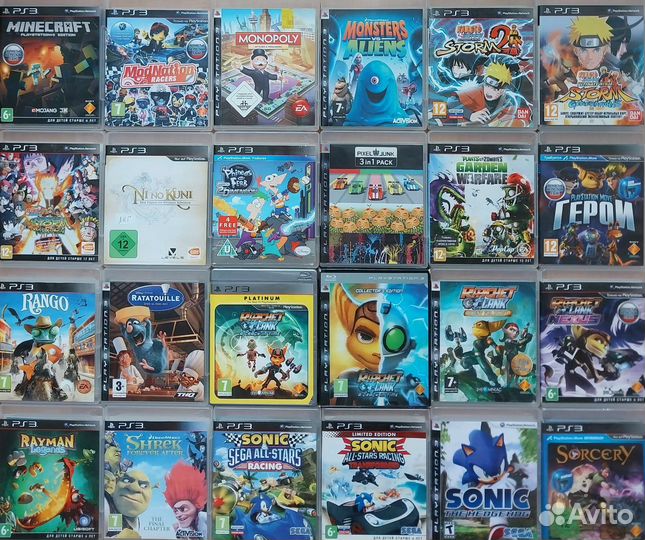 Детские игры на пс3 ps3 Playstation 3 для детей