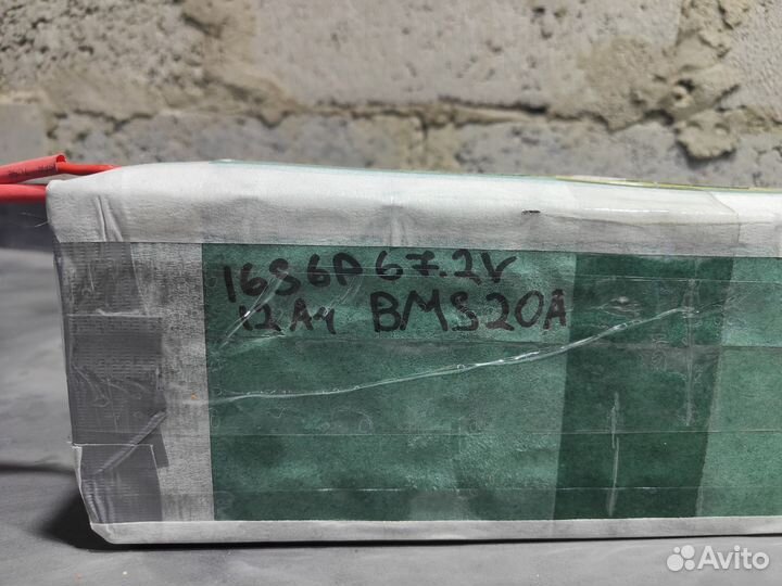 Аккумулятор 60v 12ah для электровелосипеда