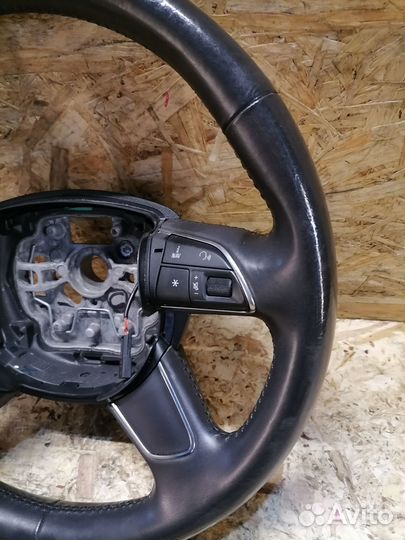 Руль кожаный Audi A6 C7