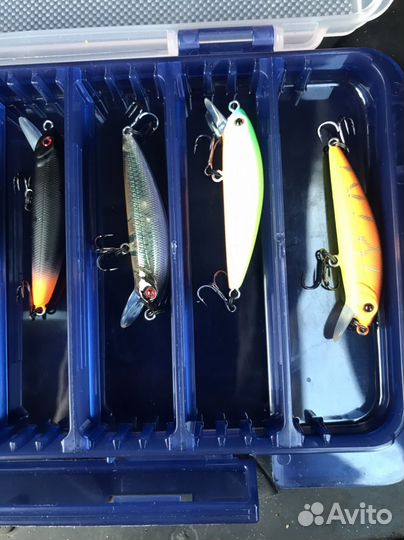 Воблеры tsuribito minnow 35f и 42sp