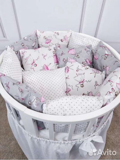 Бортики в кроватку