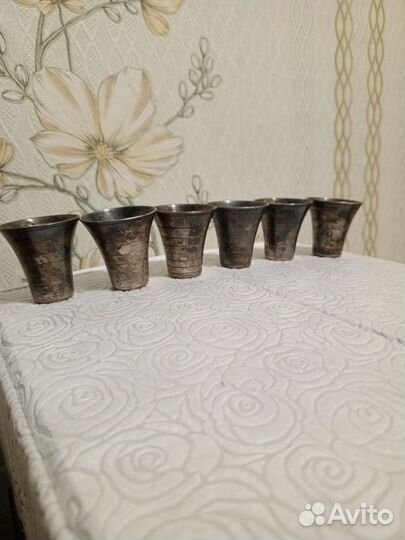 Стопки мельхиор