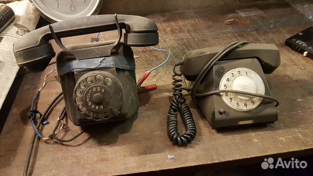 Телефоны настольный и настенный СССР