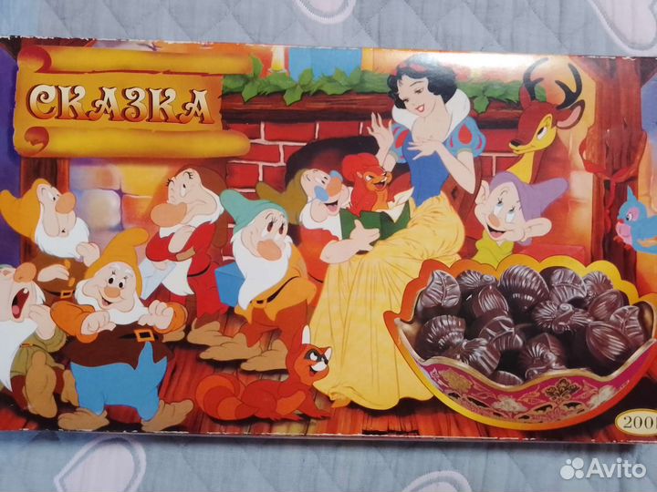 Коробка от конфет 1998 год