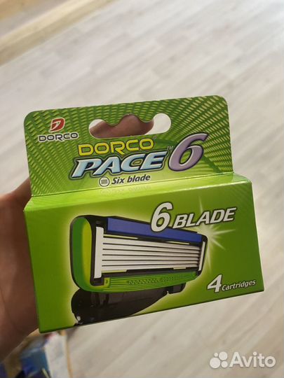 Лезвия для бритья Dorco 6 Pace