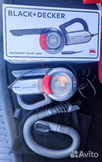 Пылесос автомобильный Black+Decker PV1200AV